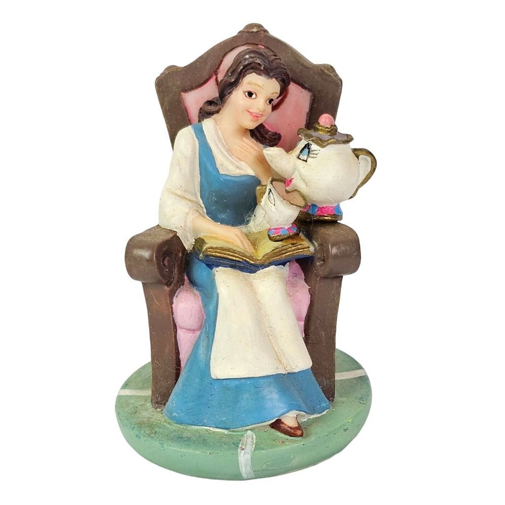 Disney Lenox Magic Thimble‎ Collection Belle Beauty & the Beast Figurine